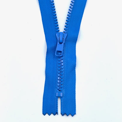 17cm Plastic Chunky Zips - Size No.5 - Closed End