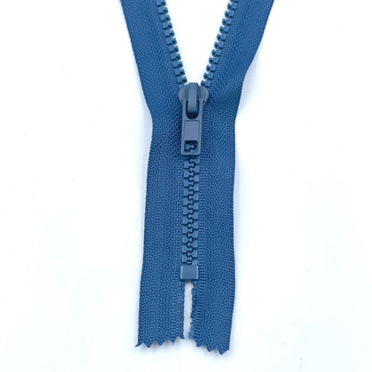 25cm Plastic Chunky Zips - Size No.5 - Closed End