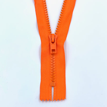 45cm Plastic Chunky Zips - Size No.5 - Open End