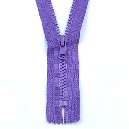 17cm Plastic Chunky Zips - Size No.5 - Closed End