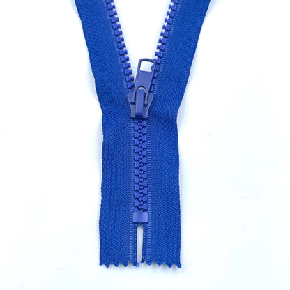 25cm Plastic Chunky Zips - Size No.5 - Closed End