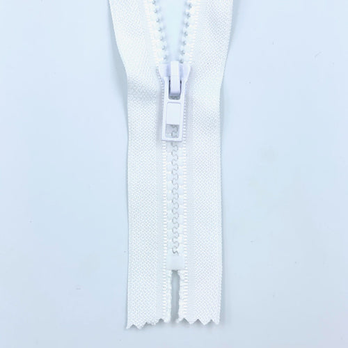 40cm Plastic Chunky Zips - Size No.5 - Open End