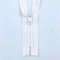 White Chunky Zips - Open End - ALL Lengths 40cm to 85cm