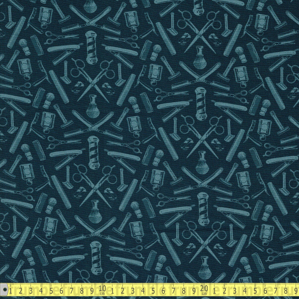 Dear Stella - Hairway To Heaven - Carbon - Sewing and Dressmaking Fabric