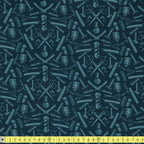 Dear Stella - Hairway To Heaven - Carbon - Sewing and Dressmaking Fabric