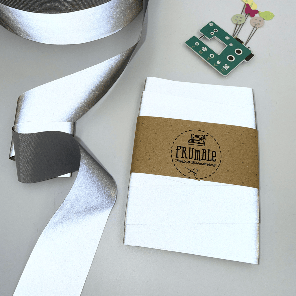 33mm Wide Reflective Bias Binding Tape – 5m Length