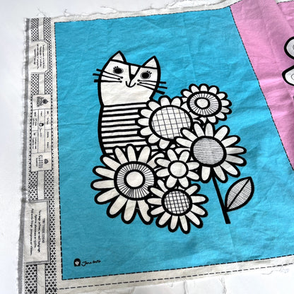 British Invasion Tea Towel Panel - Jane Foster for Cloud 9 Fabrics