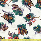 Jurassic Park - Opulent Jungle - Dinosauria - Sewing and Dressmaking Fabric
