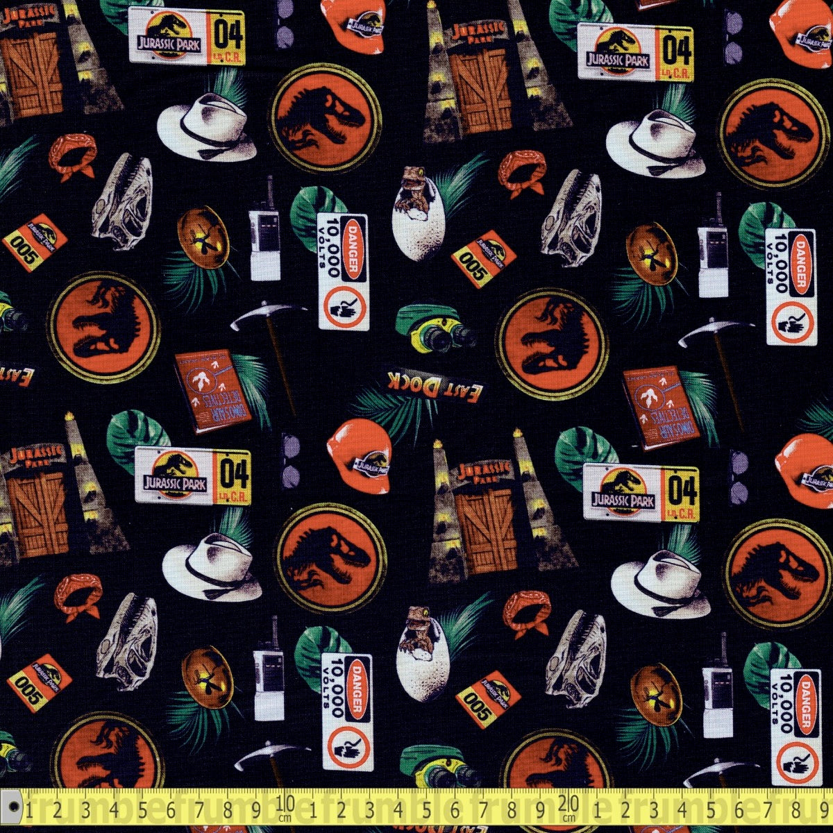 Jurassic Park - Opulent Jungle - Film Icons - Sewing and Dressmaking Fabric