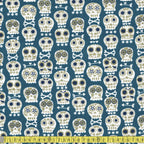 Metallic Bonehead (Star) Quilting Fabric by Michael Miller - Sewing and Dressmaking Fabric