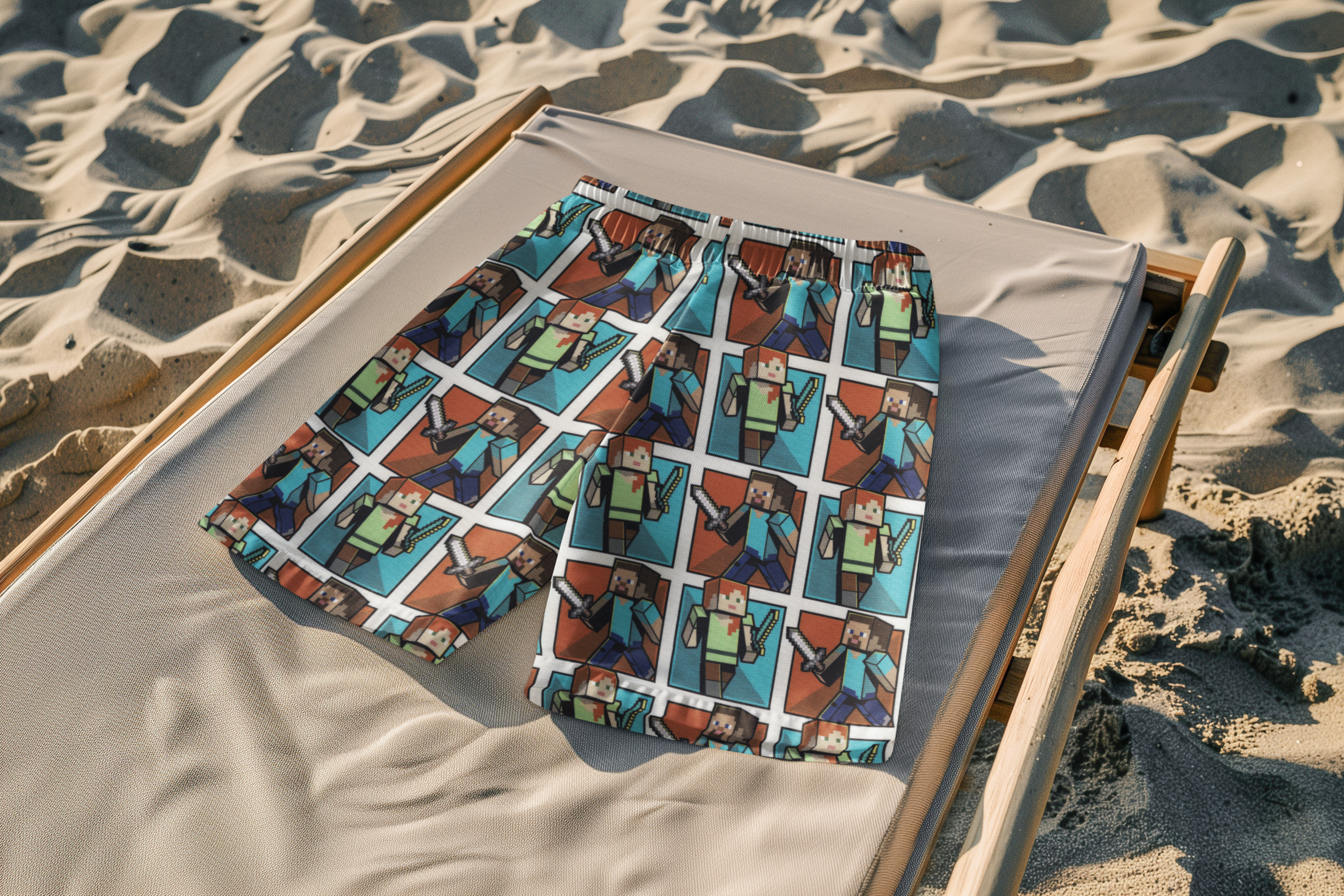 Springs Creative - Minecraft Alex and Steve Grid - Multi