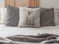 DIY Cushion Panel - Pet Labrador Dog - Linen Look Canvas