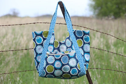 Poolside Tote Bag - Noodlehead Bag Pattern