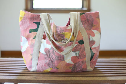 Poolside Tote Bag - Noodlehead Bag Pattern