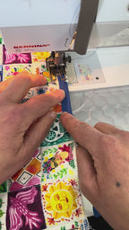 25m Reel of Plain 12mm Double Fold Bias Binding