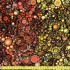 Robert Kaufman - Effervescence - Gradation Rainbow Dots Bright - Sewing and Dressmaking Fabric