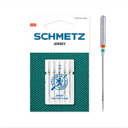 x5 Schmetz Jersey Needles : Size 70/10