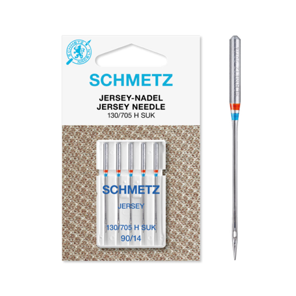 x5 Schmetz Jersey Needles : Size 90/14