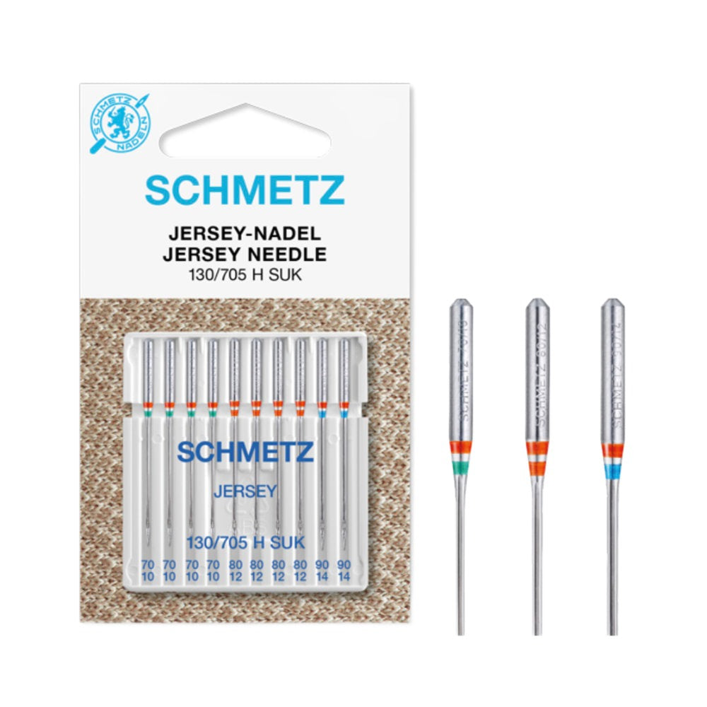 x10 Schmetz Jersey Needles : Mix 70-90