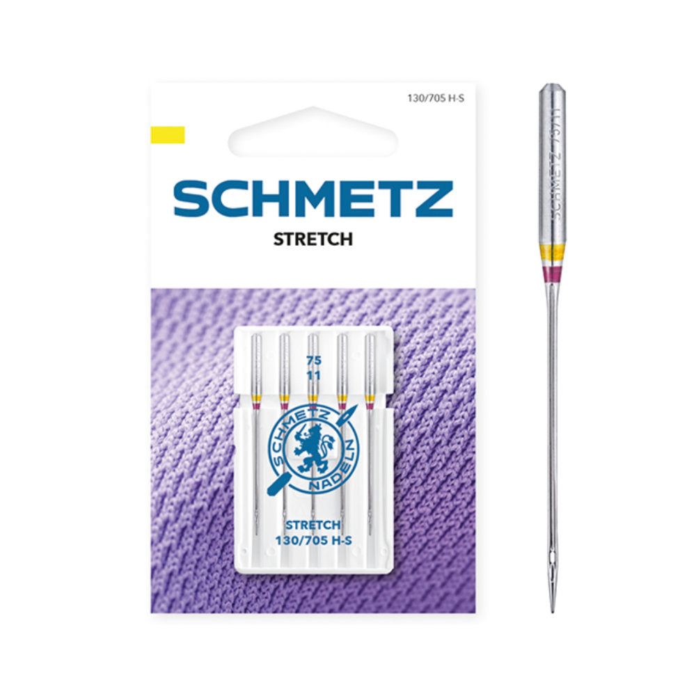 x5 Schmetz Stretch Needles : Size 75/11 – Frumble Fabrics