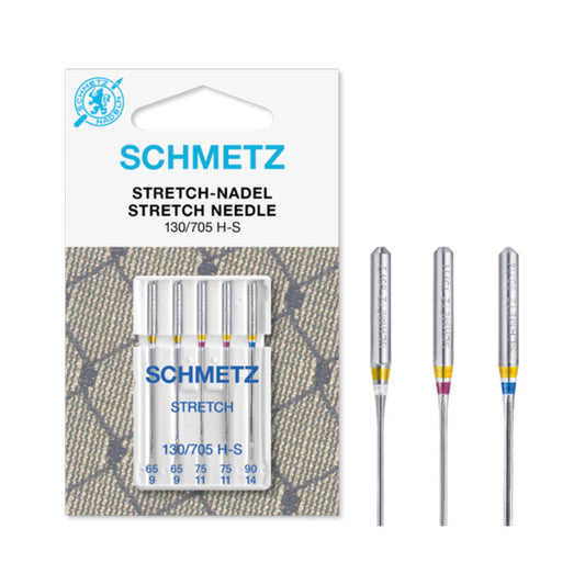 x5 Schmetz Stretch Needles : Mix 65-10