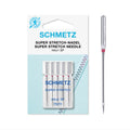 x5 Schmetz Super Stretch Needles : Mix 75-90