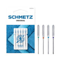 x5 Schmetz Universal Sewing Machine Needles : Mix 70-100