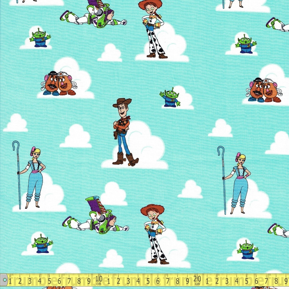 Springs Creative - Toy Story - Friends Sketch - Sewing and Dressmaking Fabric