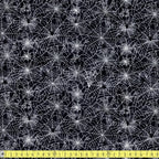 Timeless Treasures - Spider On Web - Grey - Sewing and Dressmaking Fabric