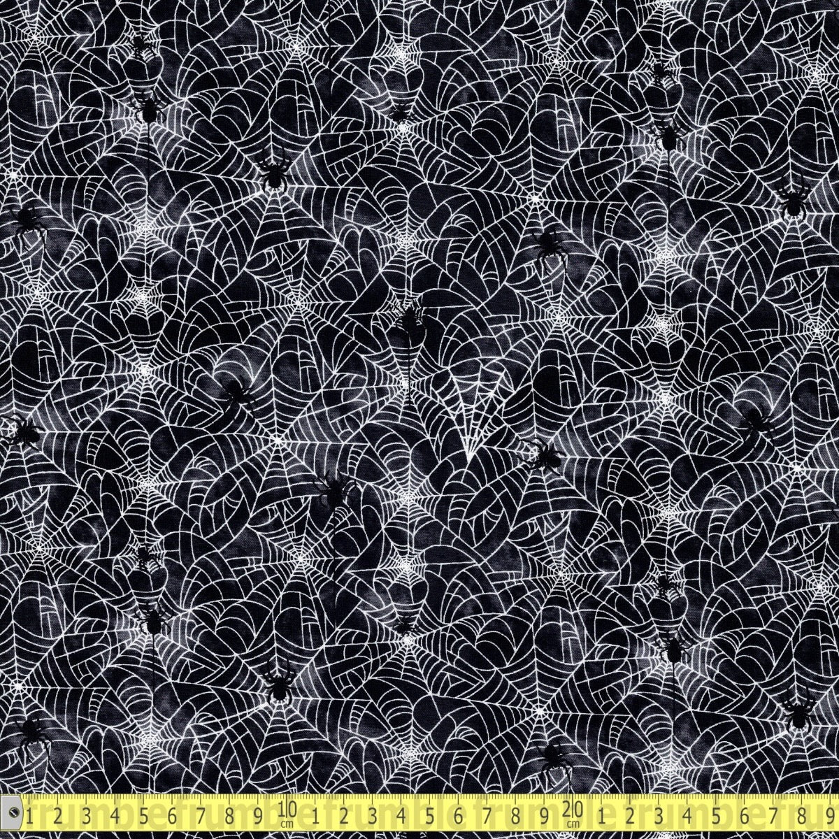 Timeless Treasures - Spider On Web - Grey - Sewing and Dressmaking Fabric