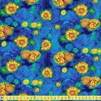 Timeless Treasures - Sunny Sky Swirl - Blue - Sewing and Dressmaking Fabric