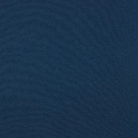 Organic Jersey Solids - GOTS Cotton Knit - Dusty Denim