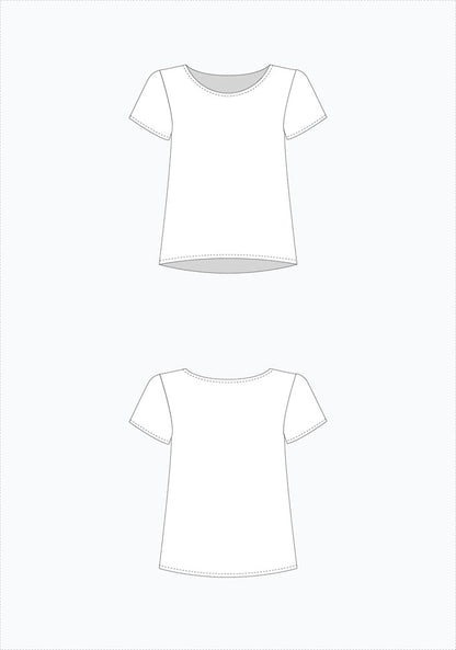 Grainline Studio - Scout Tee - Frumble Fabrics