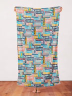 Paintbrush Studio - Wonder - Text Collage Blue