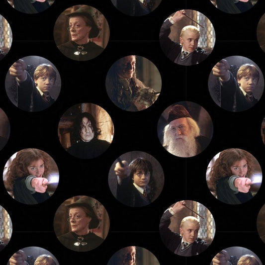 Harry Potter Character Circles - Premium Digital - Frumble Fabrics