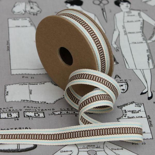 3m Roll of East of India Ribbon - Frumble Fabrics