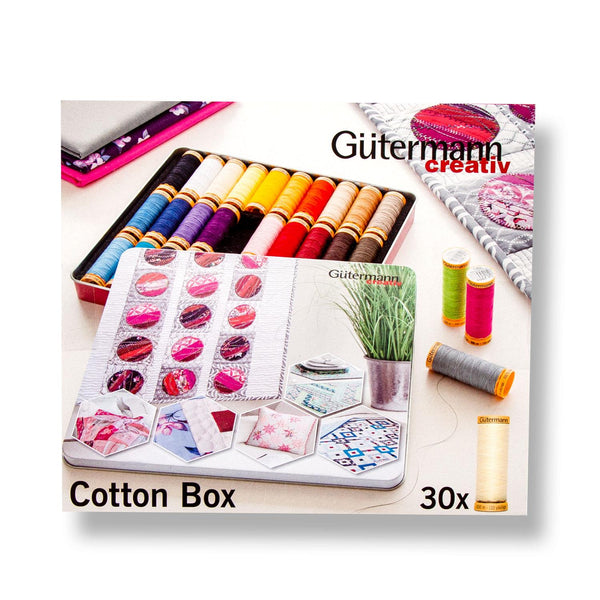 Gütermann creativ Cotton 30 709743 col. 4028 Filo per Quilting e Ricamo a  macchina in puro cotone - Titolo 30 Spolina da 300 metri