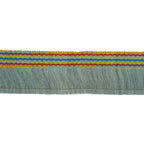 45mm Wooly Bright Stitch Fringe Trim - Greys