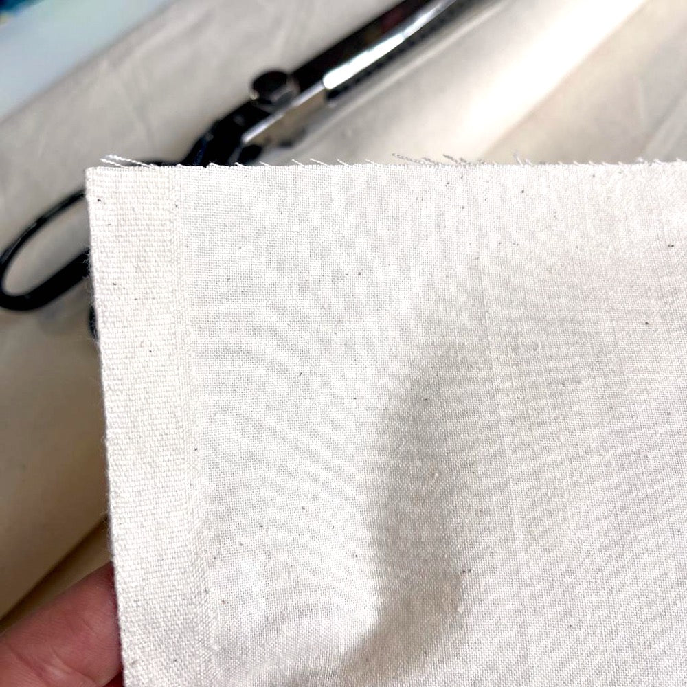 Medium Weight Cotton Calico Natural (Per Metre)