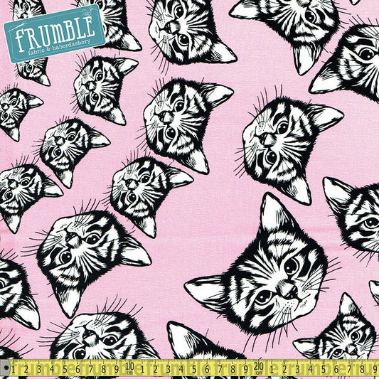 Cat-finity Pink - Frumble Fabrics