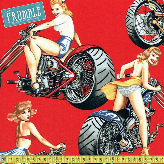 Hot Wheels Red - Frumble Fabrics