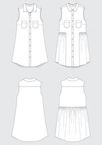 Grainline Studio - Alder Shirtdress - Frumble Fabrics