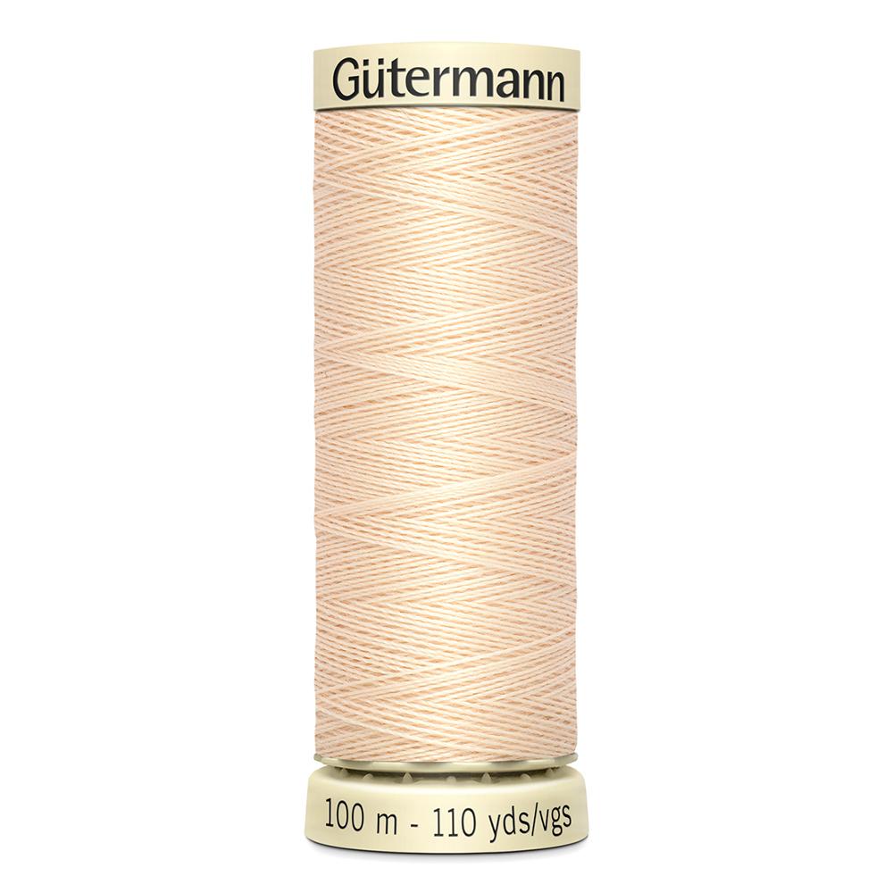 Sew All Thread 100m Reel - Colour 005 Natural - Gutermann Sewing Thread