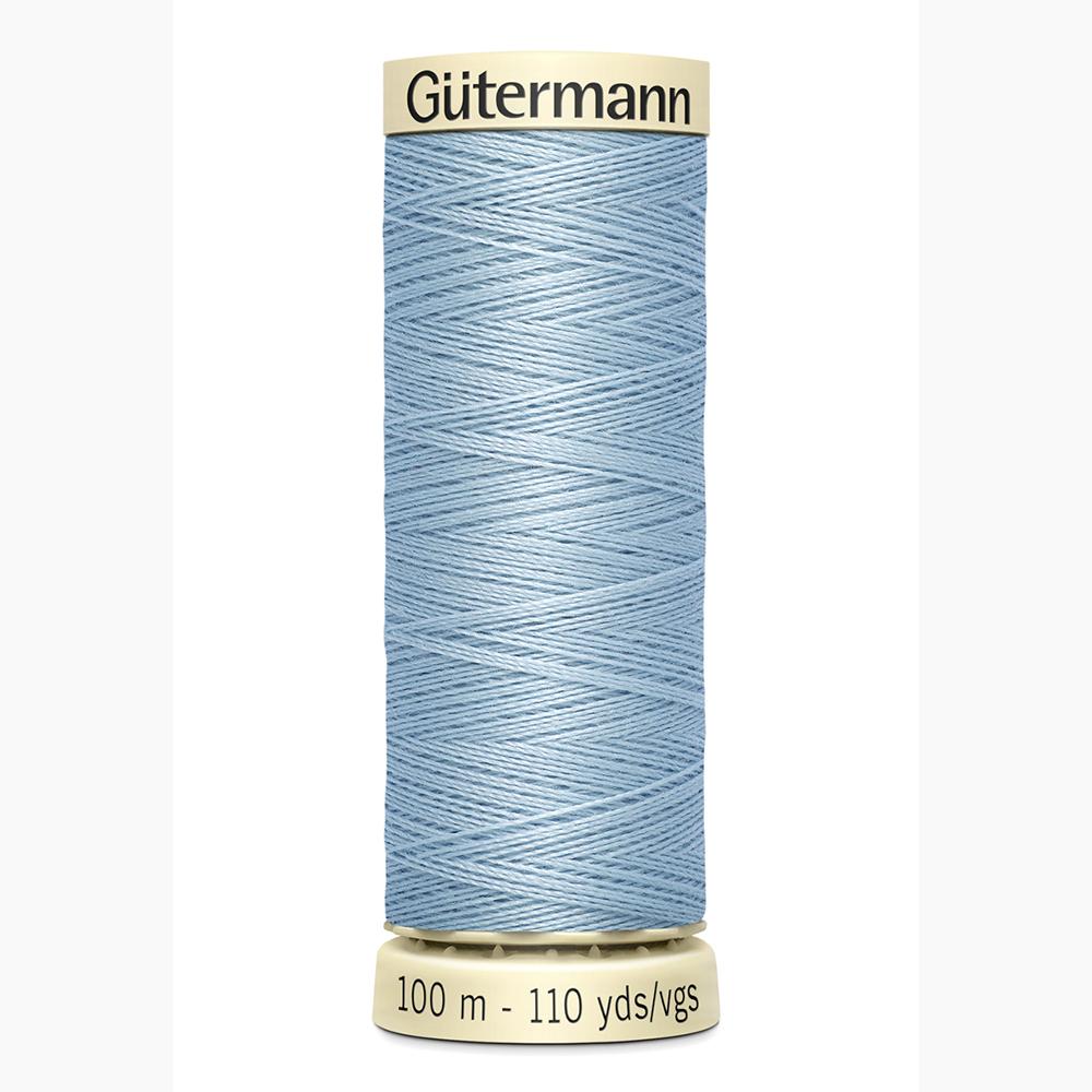 Sew All Thread 100m Reel - Colour 075 Pale Blue - Gutermann Sewing Thread