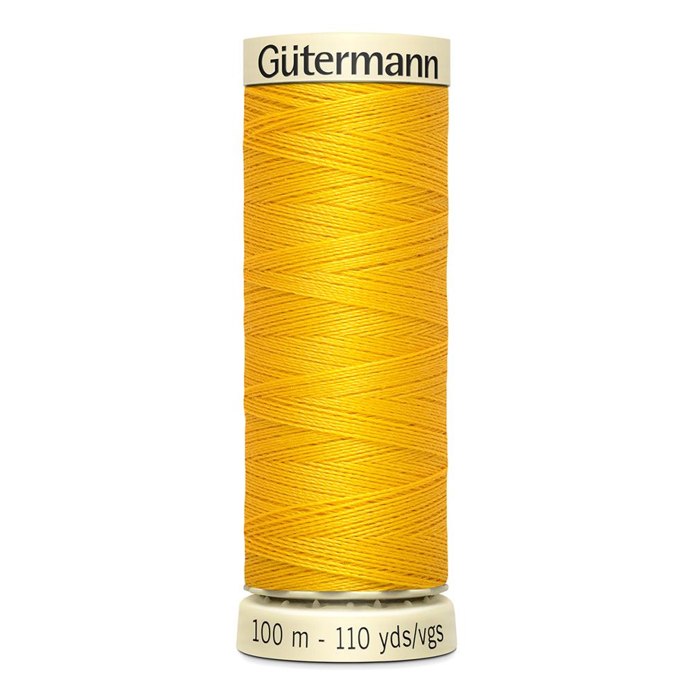 Sew All Thread 100m Reel - Colour 106 Yellow - Gutermann Sewing Thread