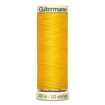 Sew All Thread 100m Reel - Colour 106 Yellow - Gutermann Sewing Thread