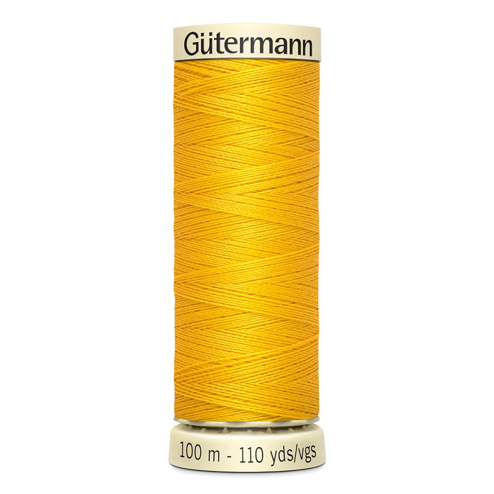 Sew All Thread 100m Reel - Colour 106 Yellow - Gutermann Sewing Thread