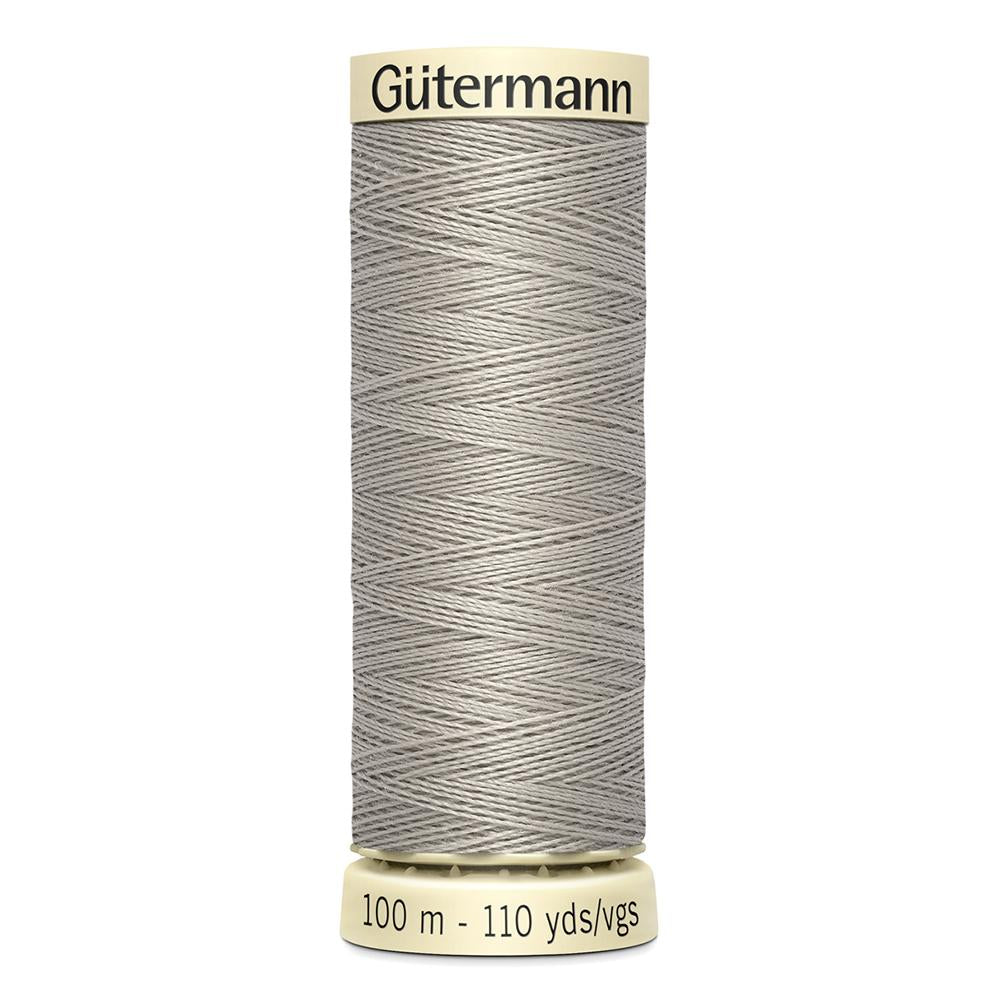 Sew All Thread 100m Reel - Colour 118 Grey - Gutermann Sewing Thread