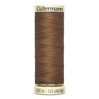 Sew All Thread 100m Reel - Colour 124 Medium Brown - Gutermann Sewing Thread