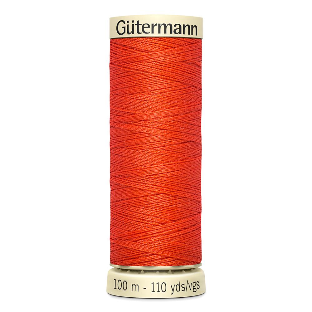 Sew All Thread 100m Reel - Colour 155 Orange - Gutermann Sewing Thread